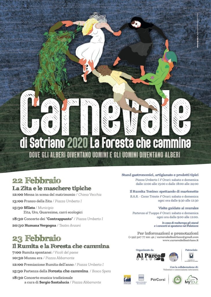 Locandina Carnevale di Satriano 2020